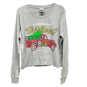 🌟Simply Southern Long sleeve Crop top sz L🌟